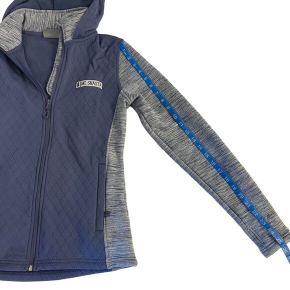 Renegade Jacket Womens Small Mt Shasta Blue Coat Hooded Full Zip Pockets - Picture 11 of 16